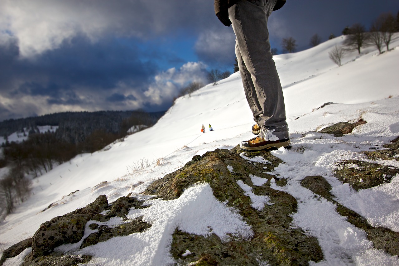 snow winter mountain free photo