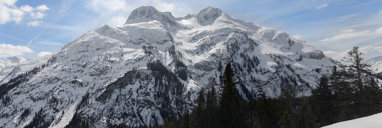 snow panorama mountain free photo
