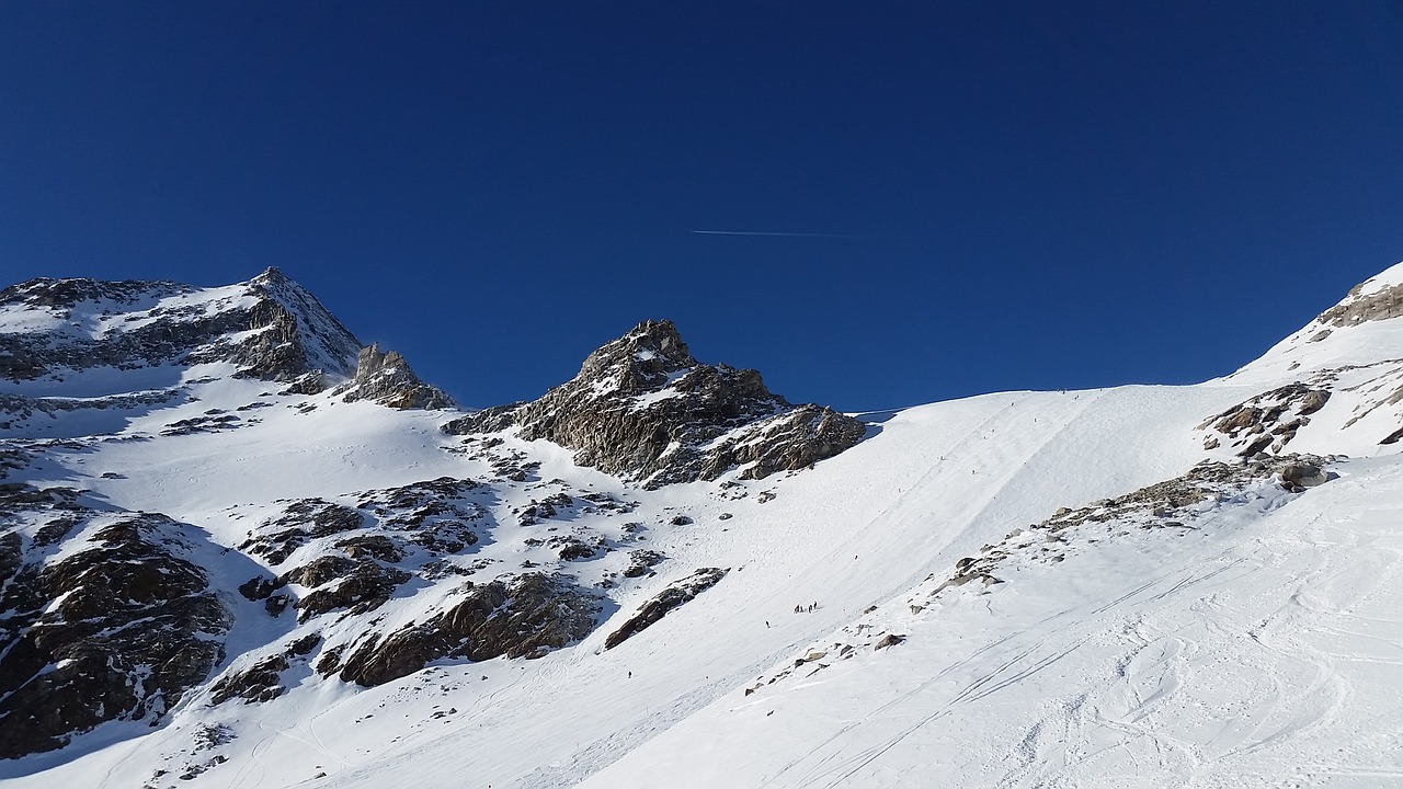 snow  mountain  winter free photo