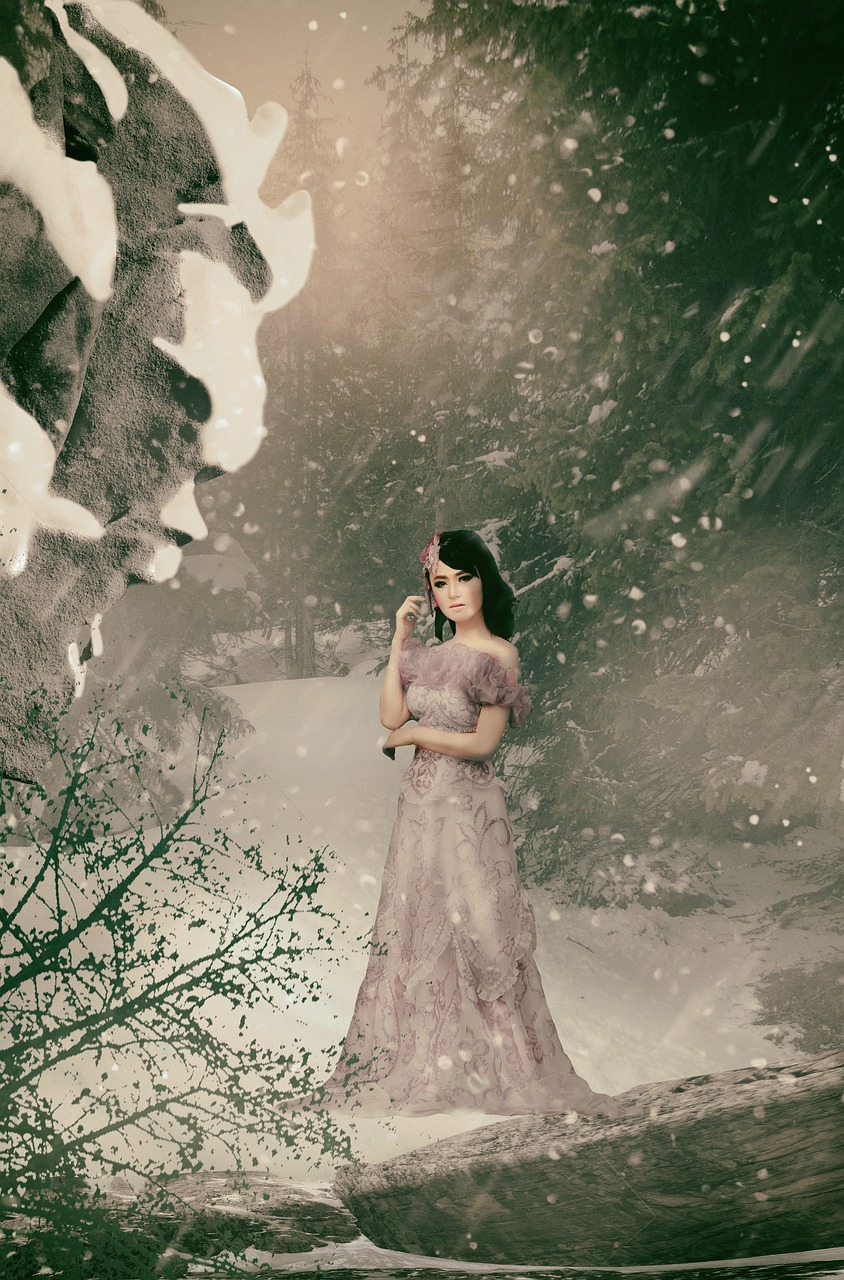 snow  oracle  girl free photo