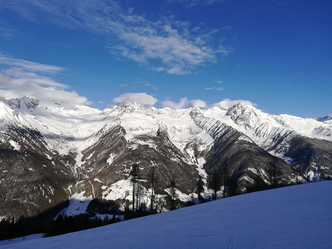 snow  mountains  alpine free photo