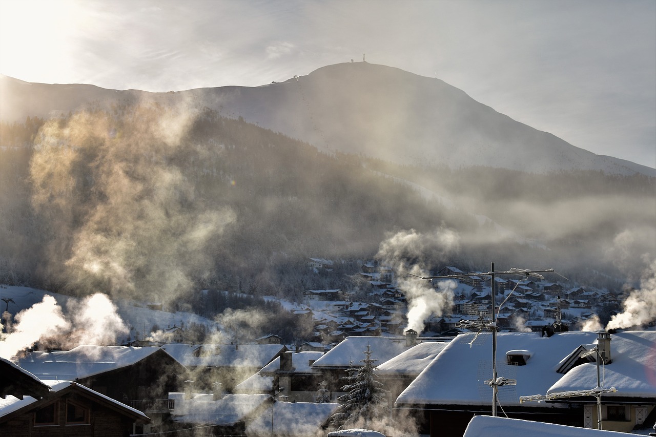 snow  landscape  winter free photo