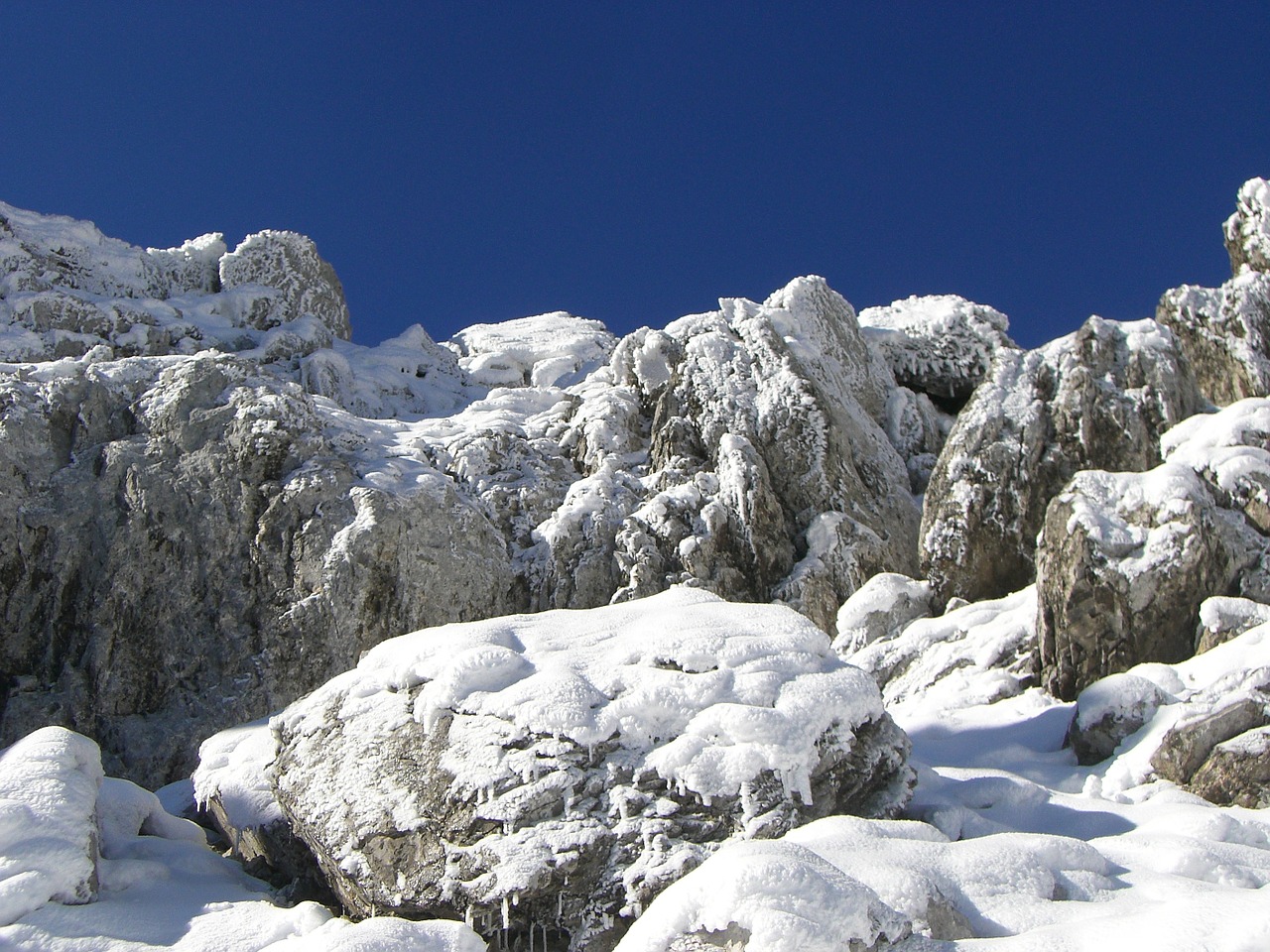 snow mountains walser free photo