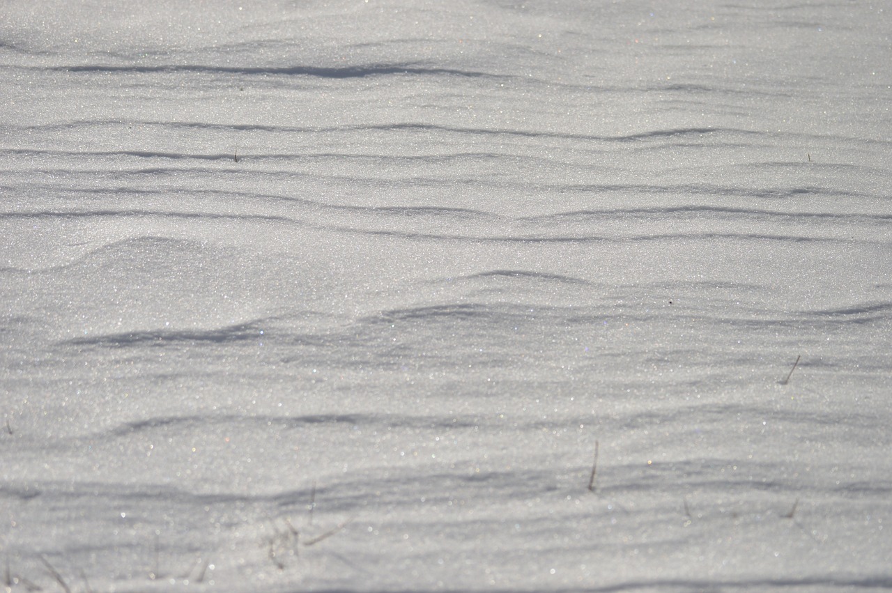 snow texture lines free photo