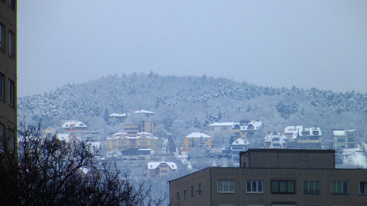 snow mountain winter free photo