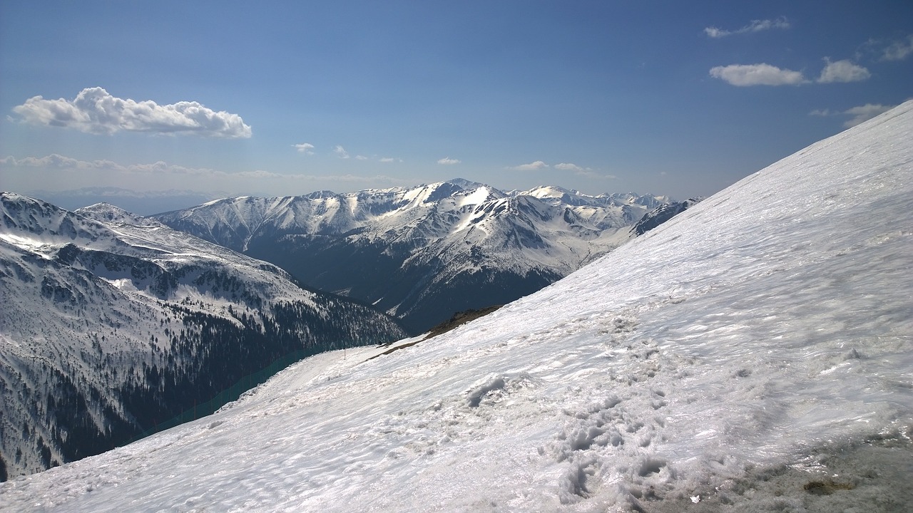 snow mountain winter free photo