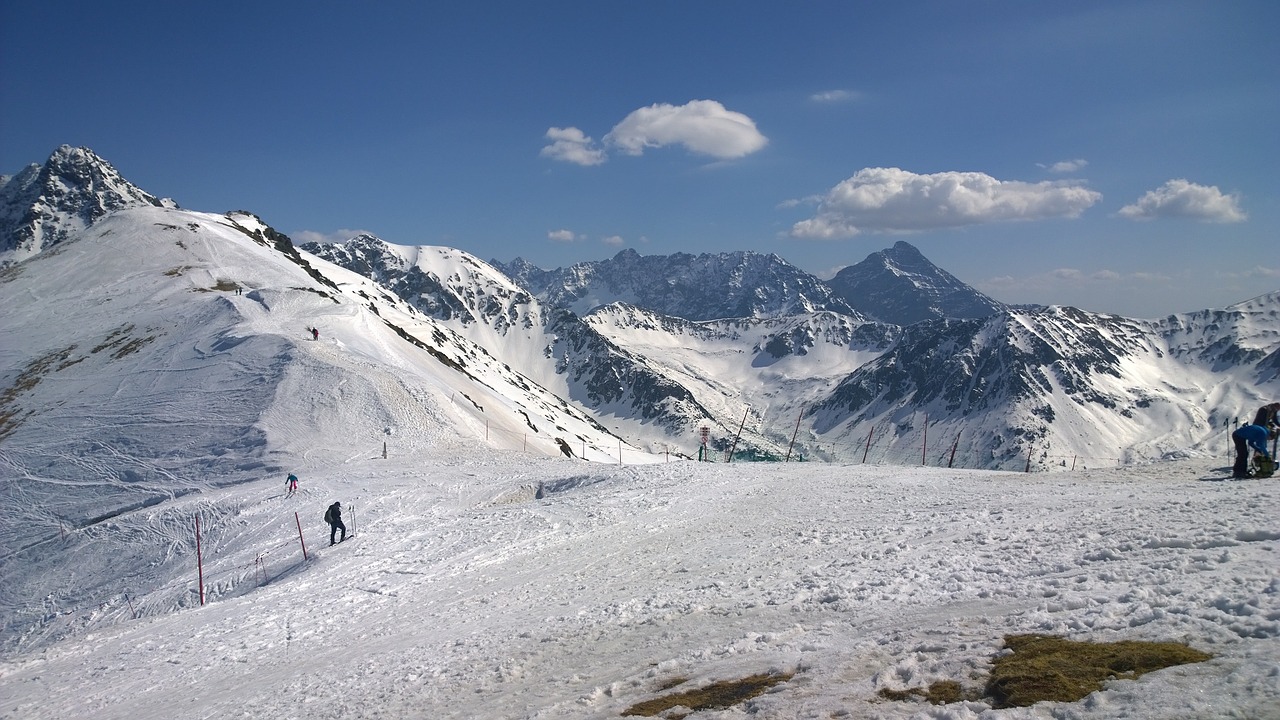 snow mountain winter free photo