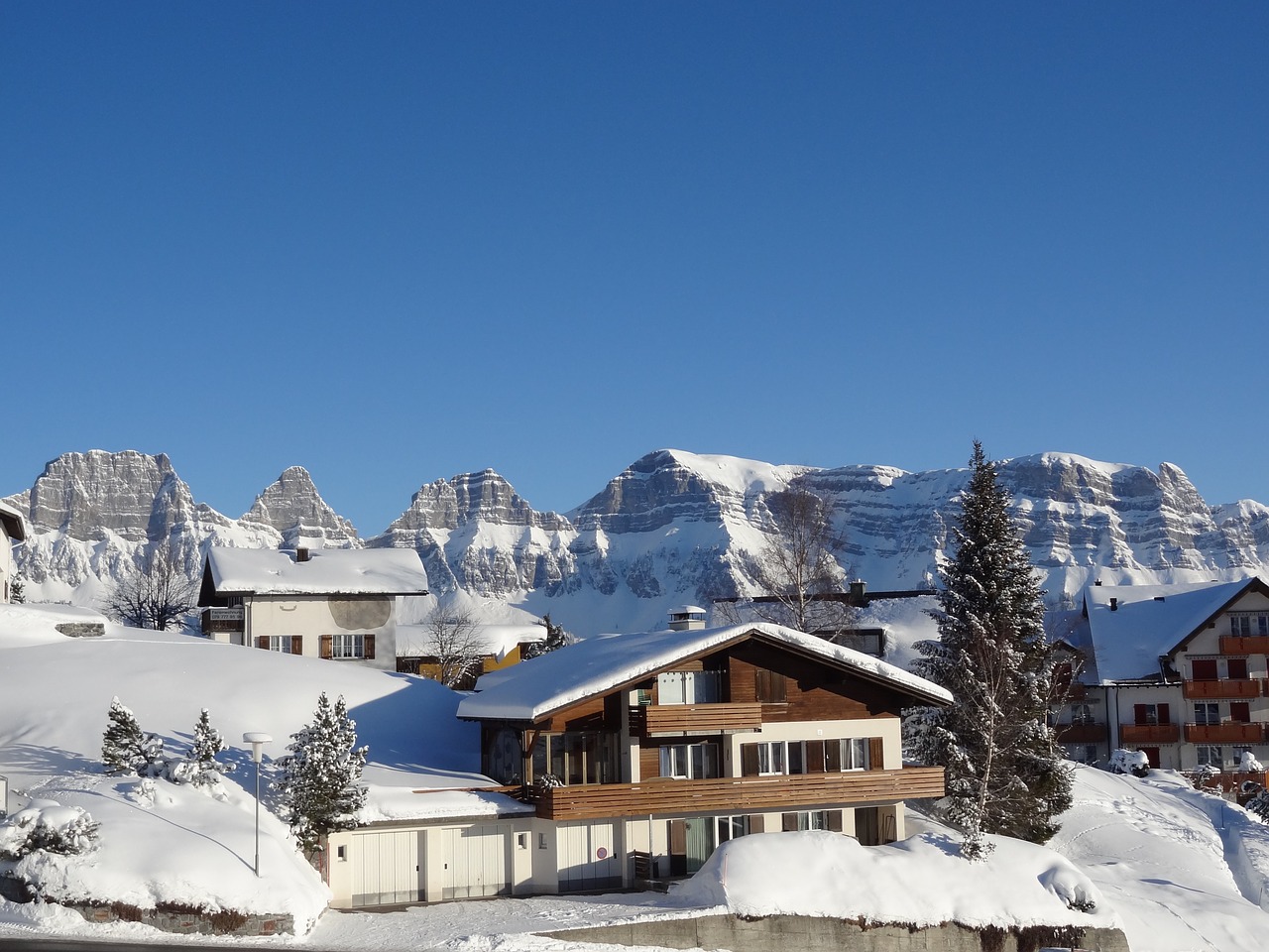 snow switzerland ski free photo