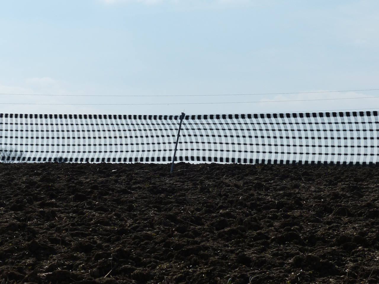 snow fence fence braid free photo