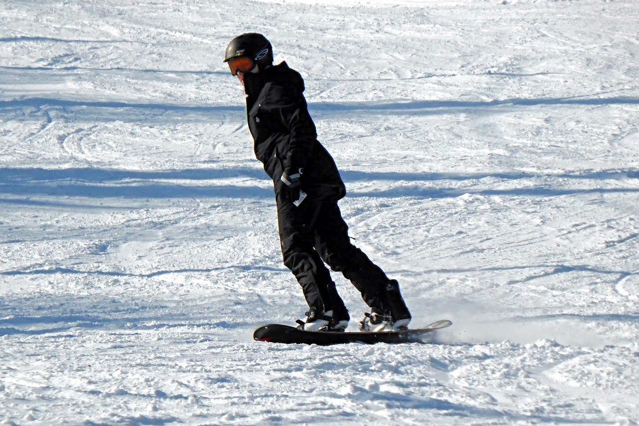 snowboard winter snow free photo