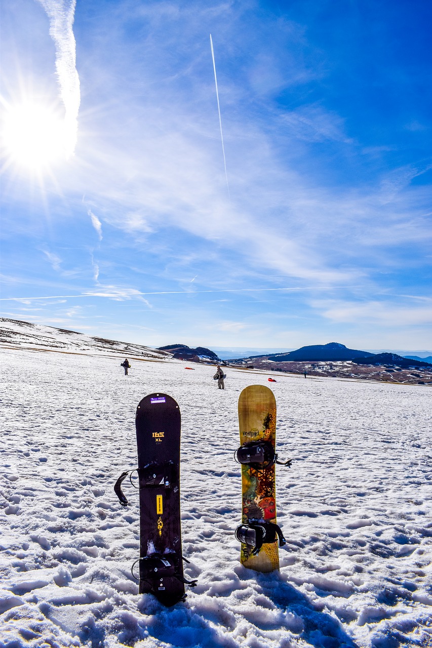 snowboard ski winter free photo