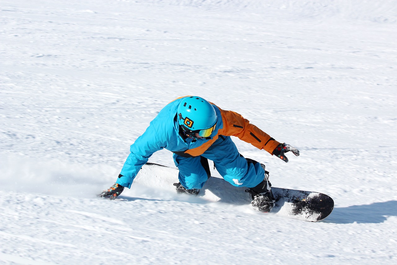 snowboard  frontside  stubai free photo