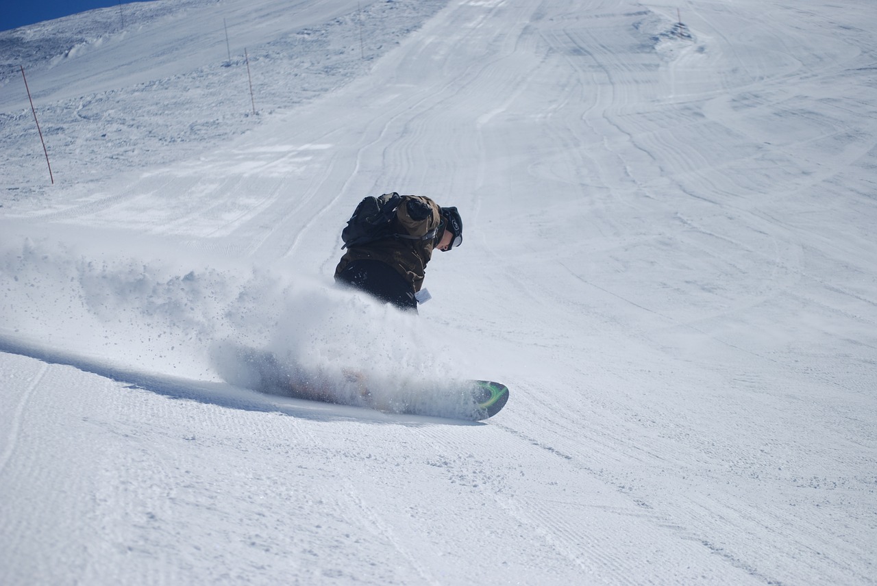 snowboard fresh winter free photo