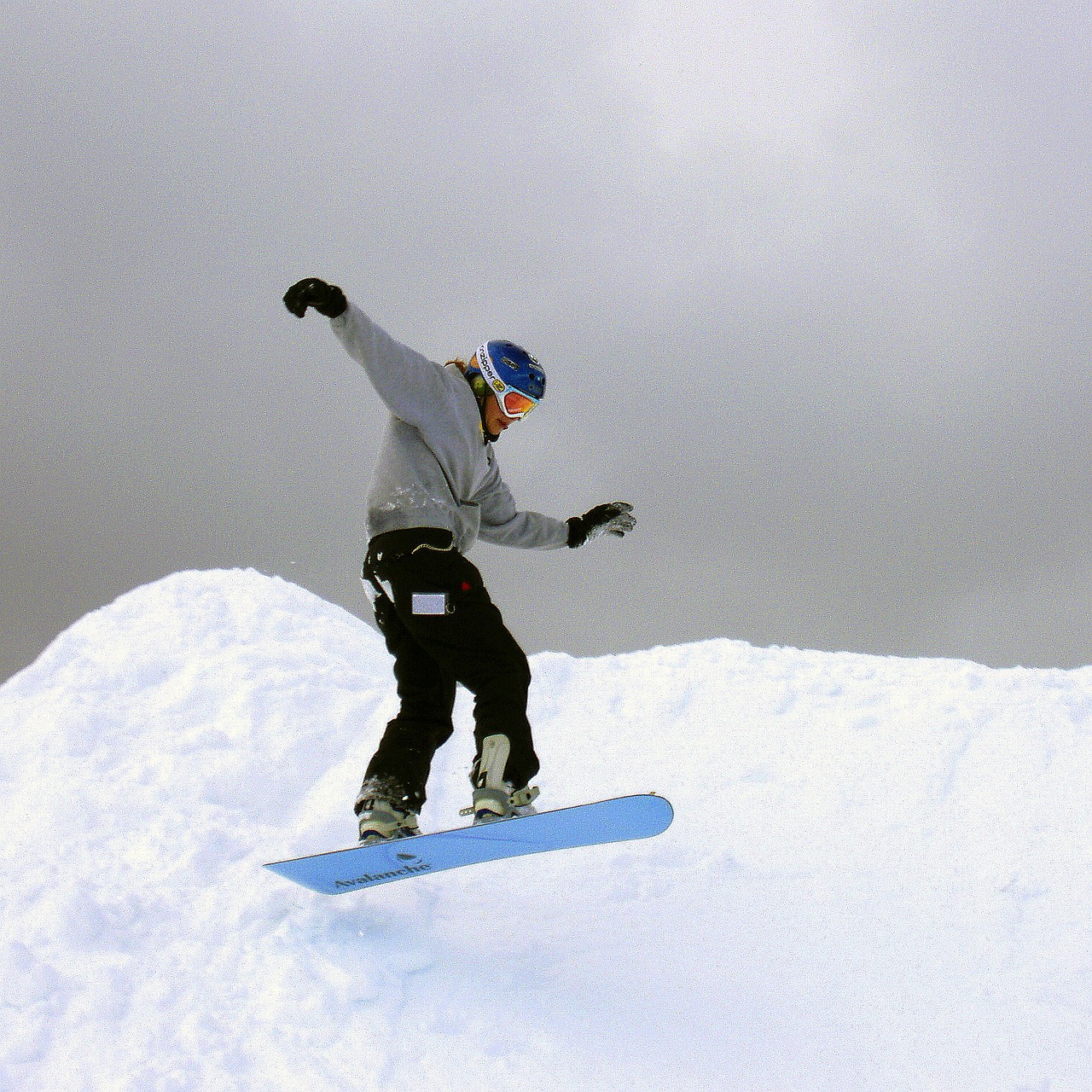 snowboarder winter outdoor activities free photo