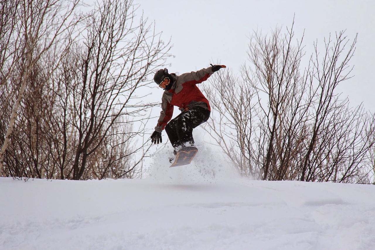 snowboarding winter snow free photo