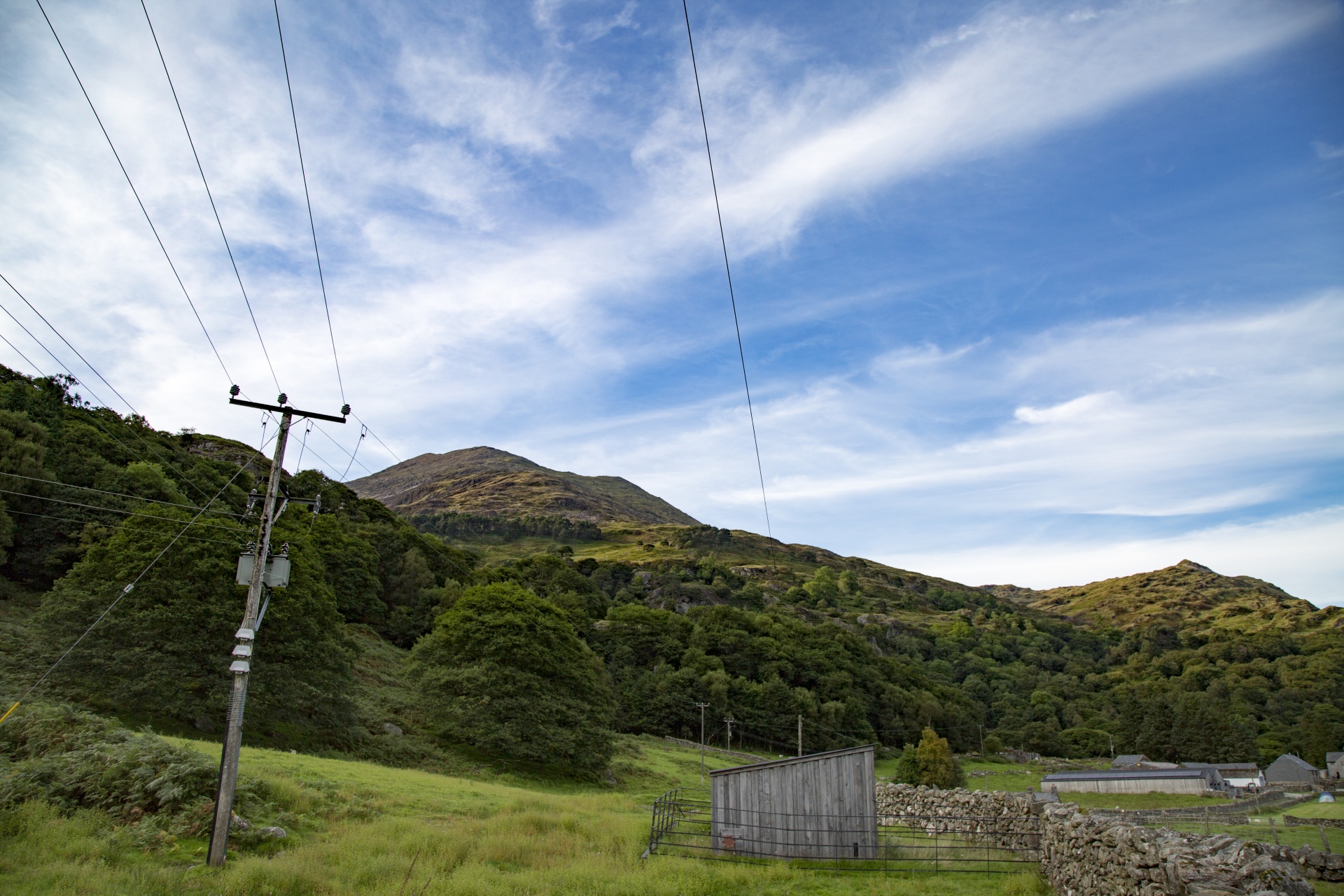 snowdonia valley welsh free photo