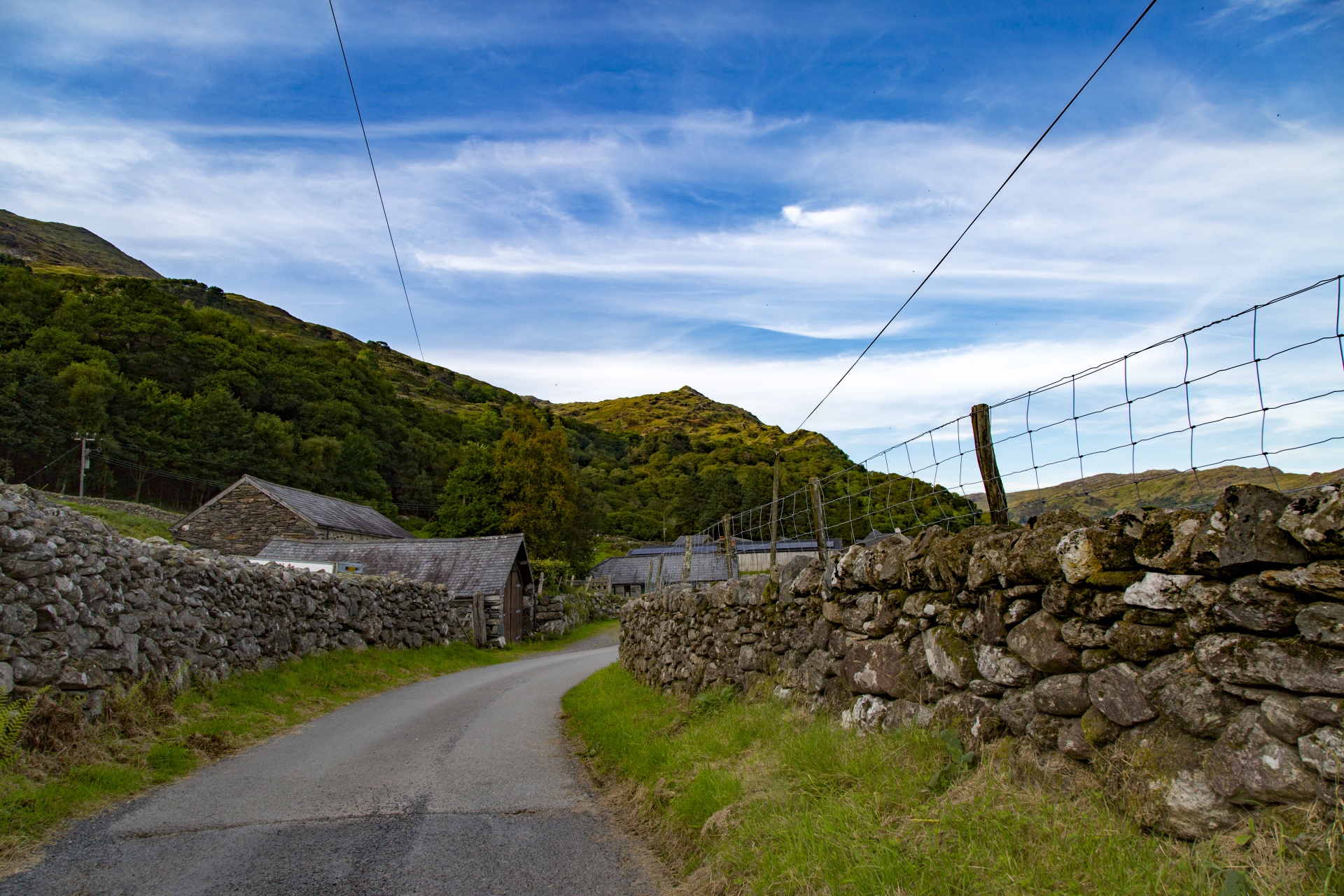 snowdonia valley welsh free photo