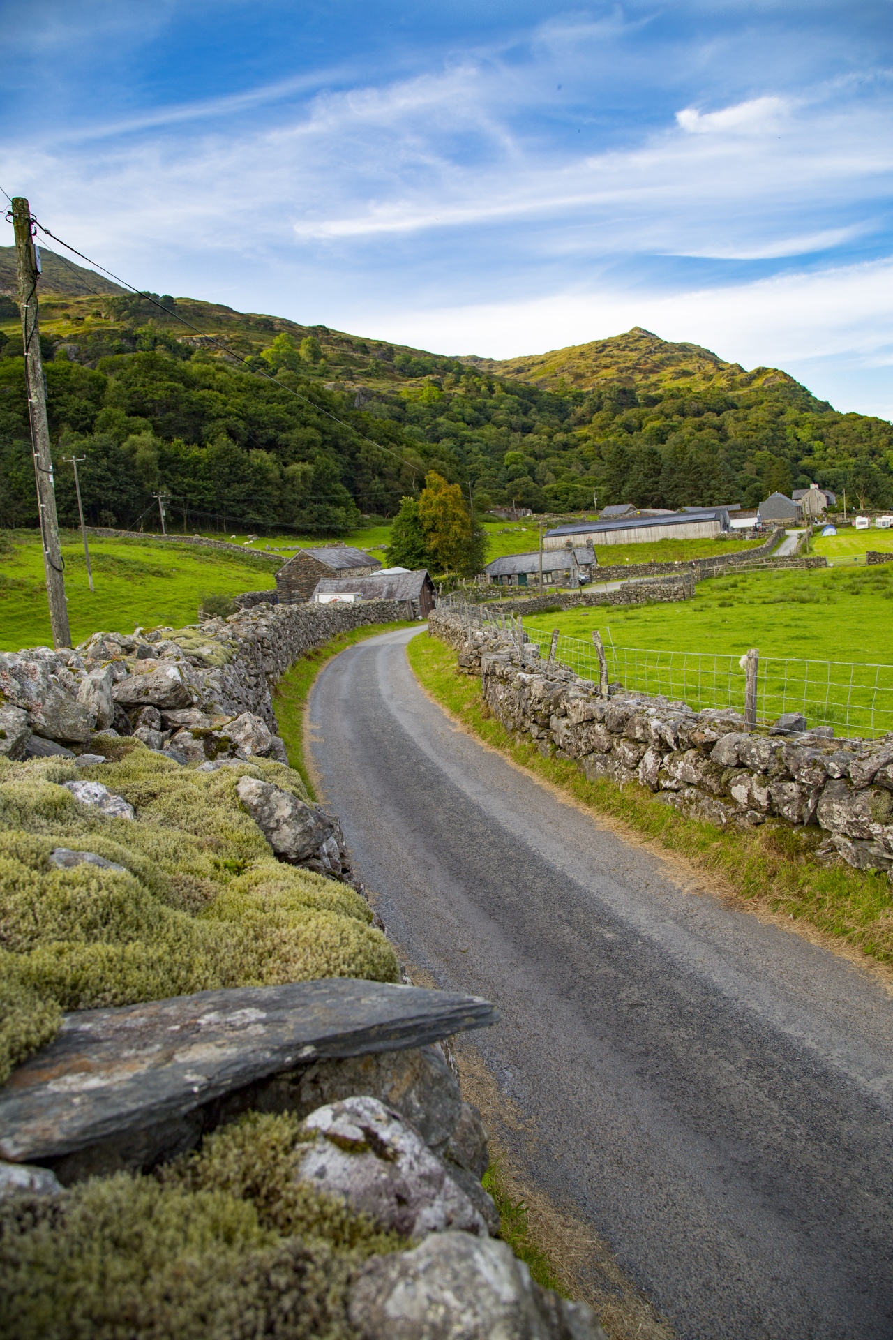 snowdonia valley welsh free photo