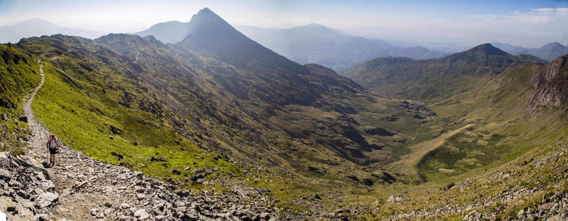 snowdonia valley welsh free photo