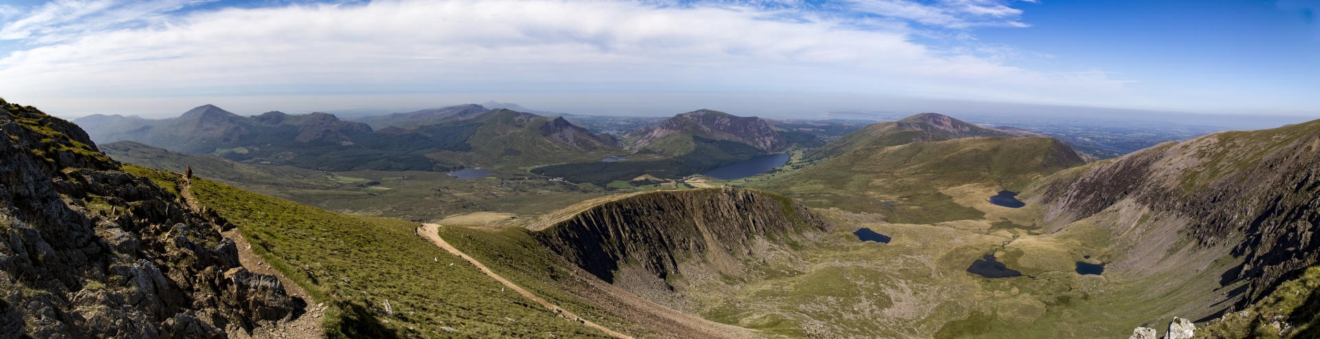 snowdonia valley welsh free photo