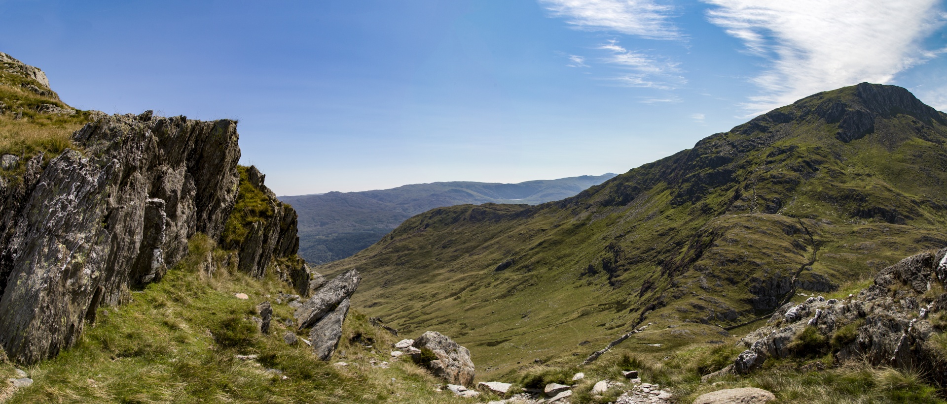 snowdonia valley welsh free photo