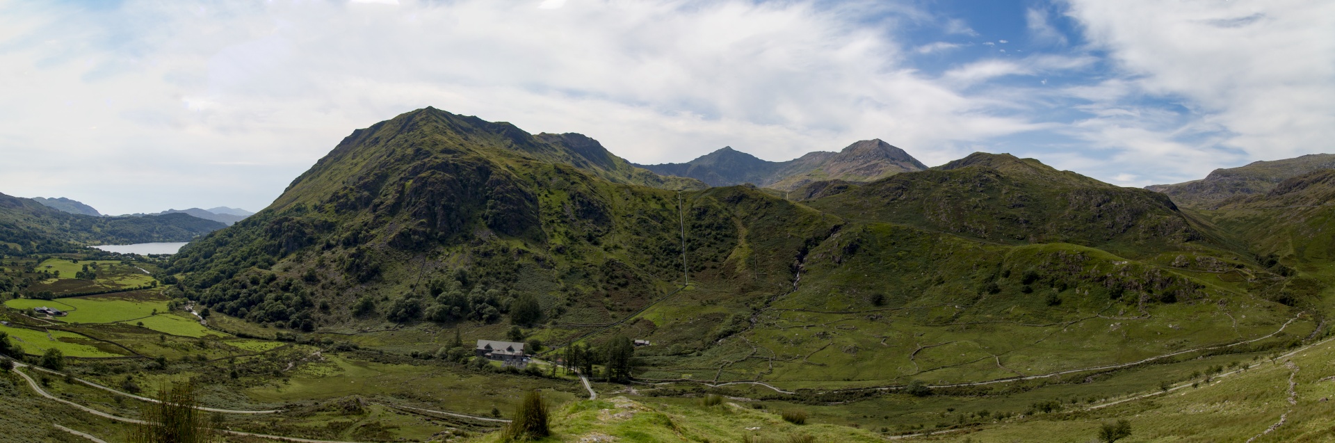 snowdonia valley welsh free photo