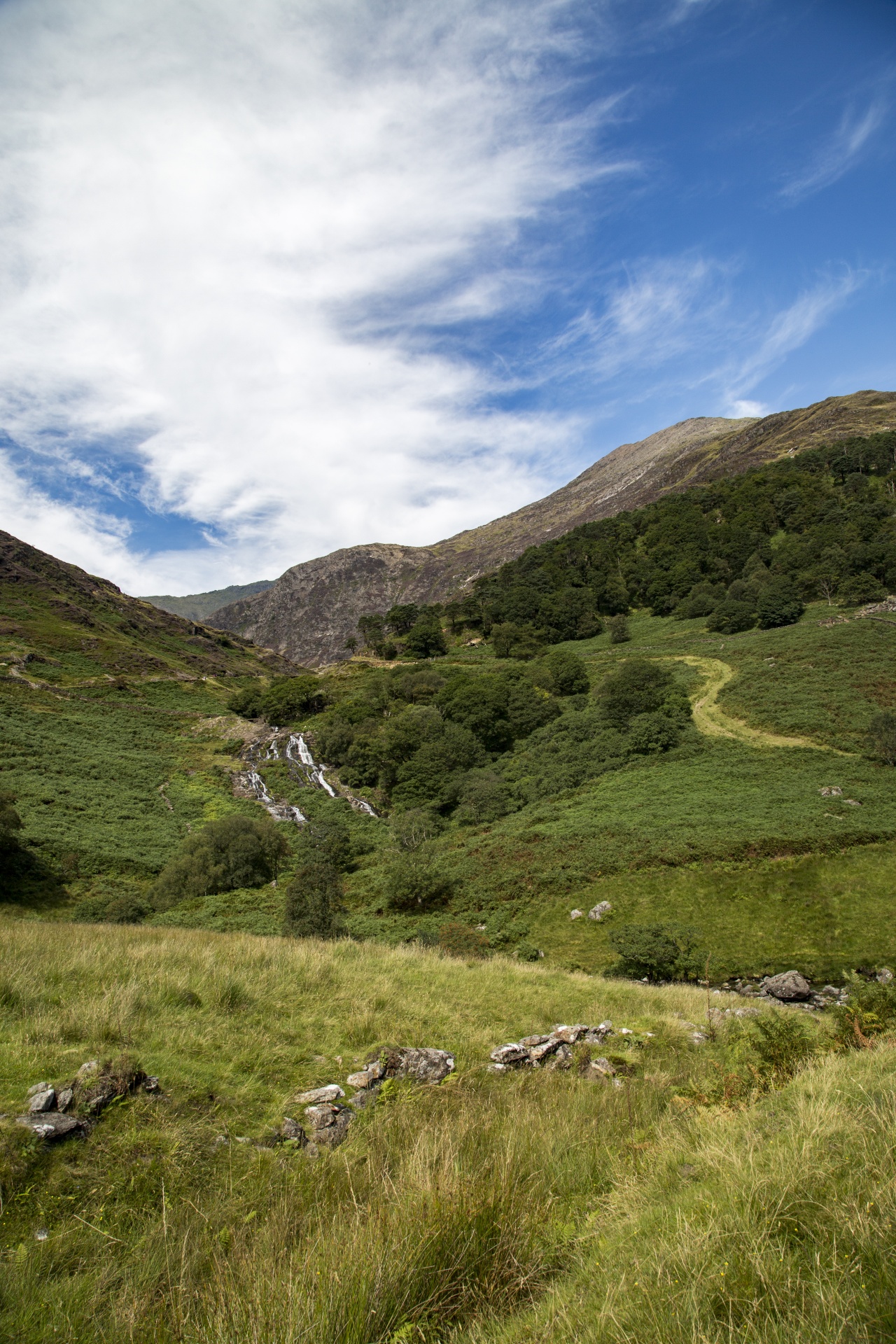 snowdonia valley welsh free photo