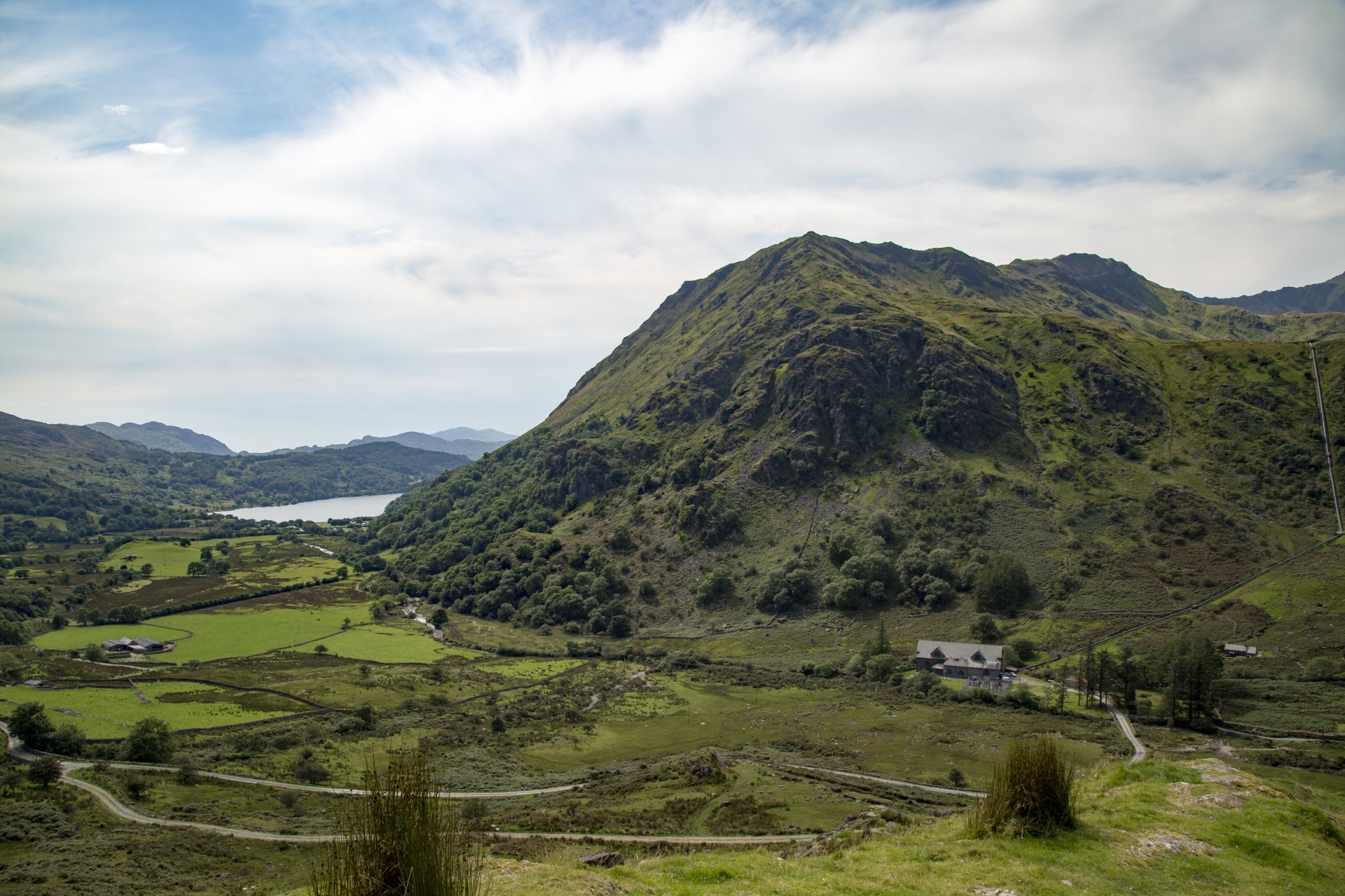 snowdonia valley welsh free photo