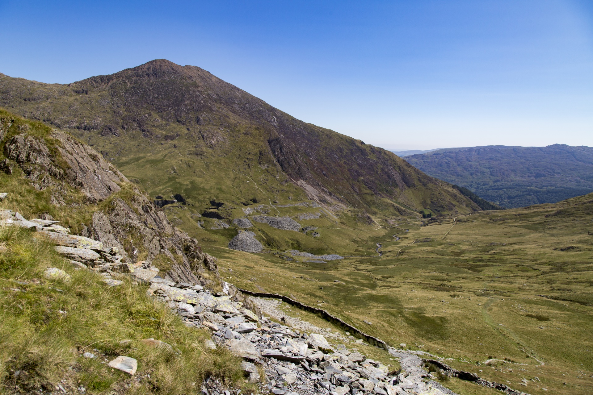 snowdonia valley welsh free photo