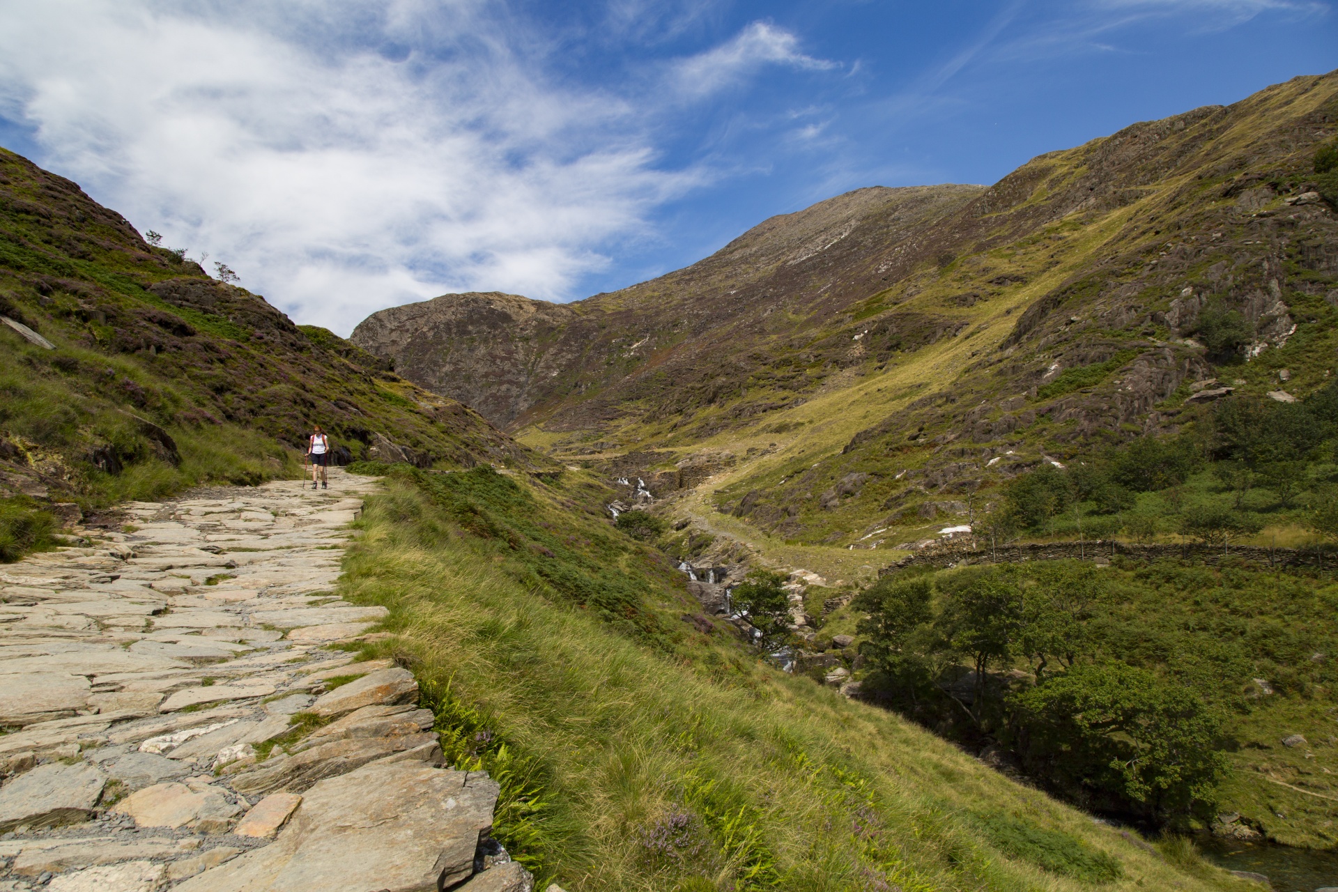 snowdonia valley welsh free photo