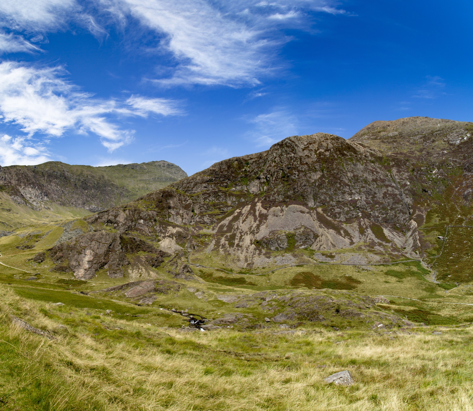 snowdonia valley welsh free photo