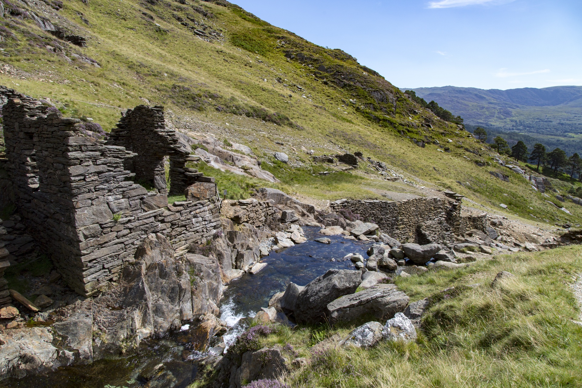 snowdonia valley welsh free photo