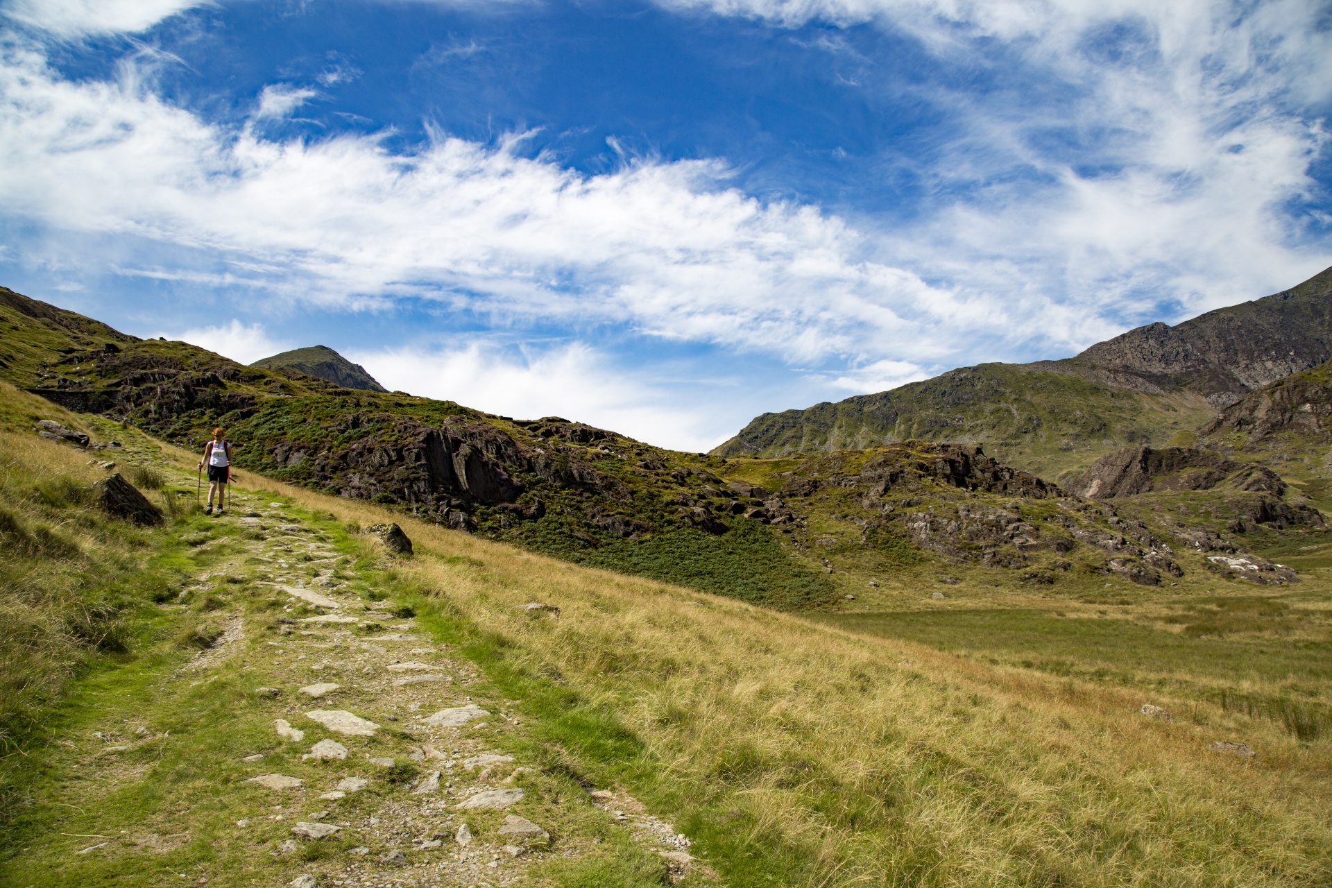 snowdonia valley welsh free photo