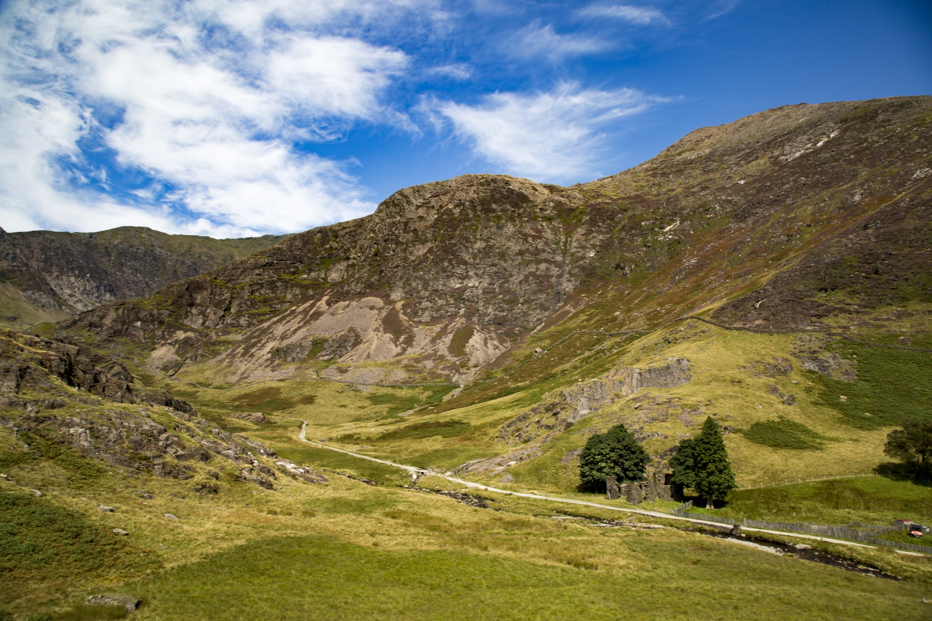 snowdonia valley welsh free photo