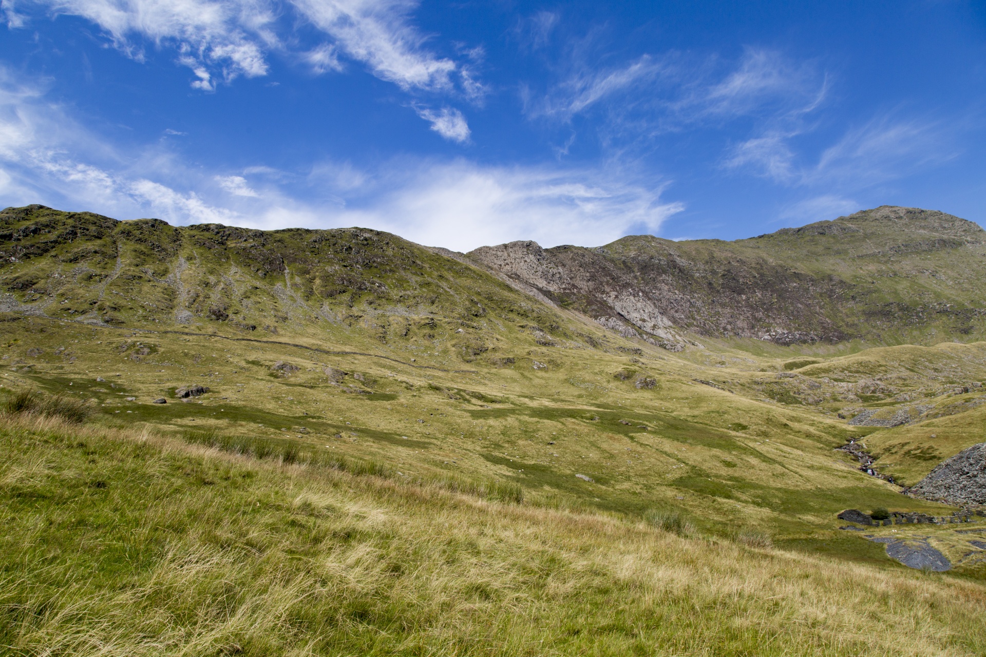 snowdonia valley welsh free photo