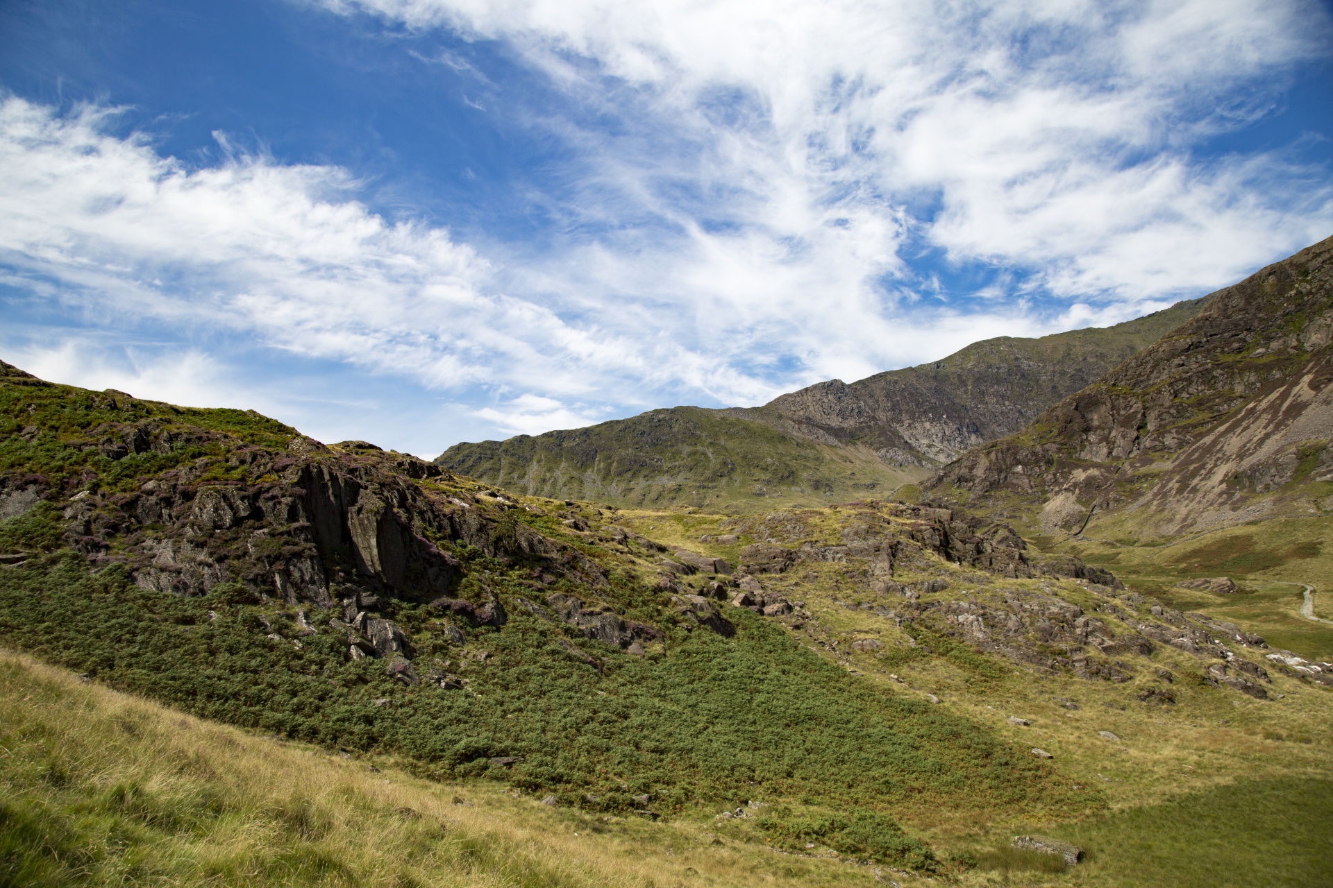 snowdonia valley welsh free photo