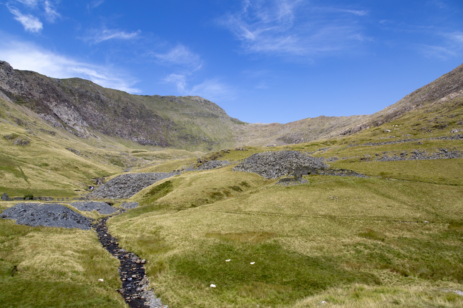 snowdonia valley welsh free photo