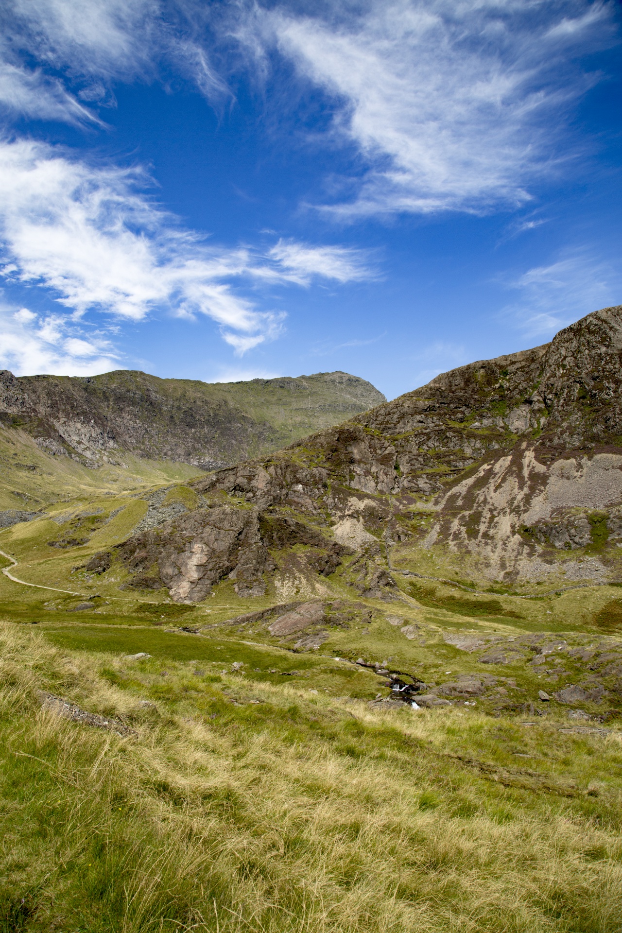 snowdonia valley welsh free photo