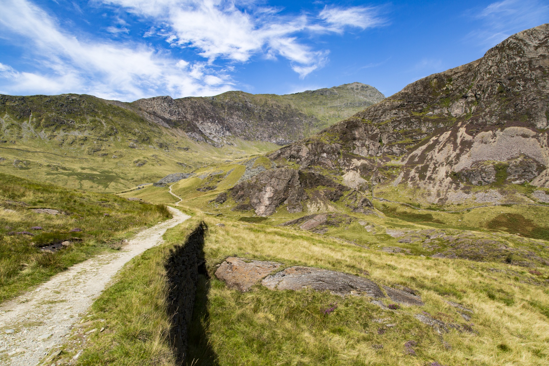 snowdonia valley welsh free photo