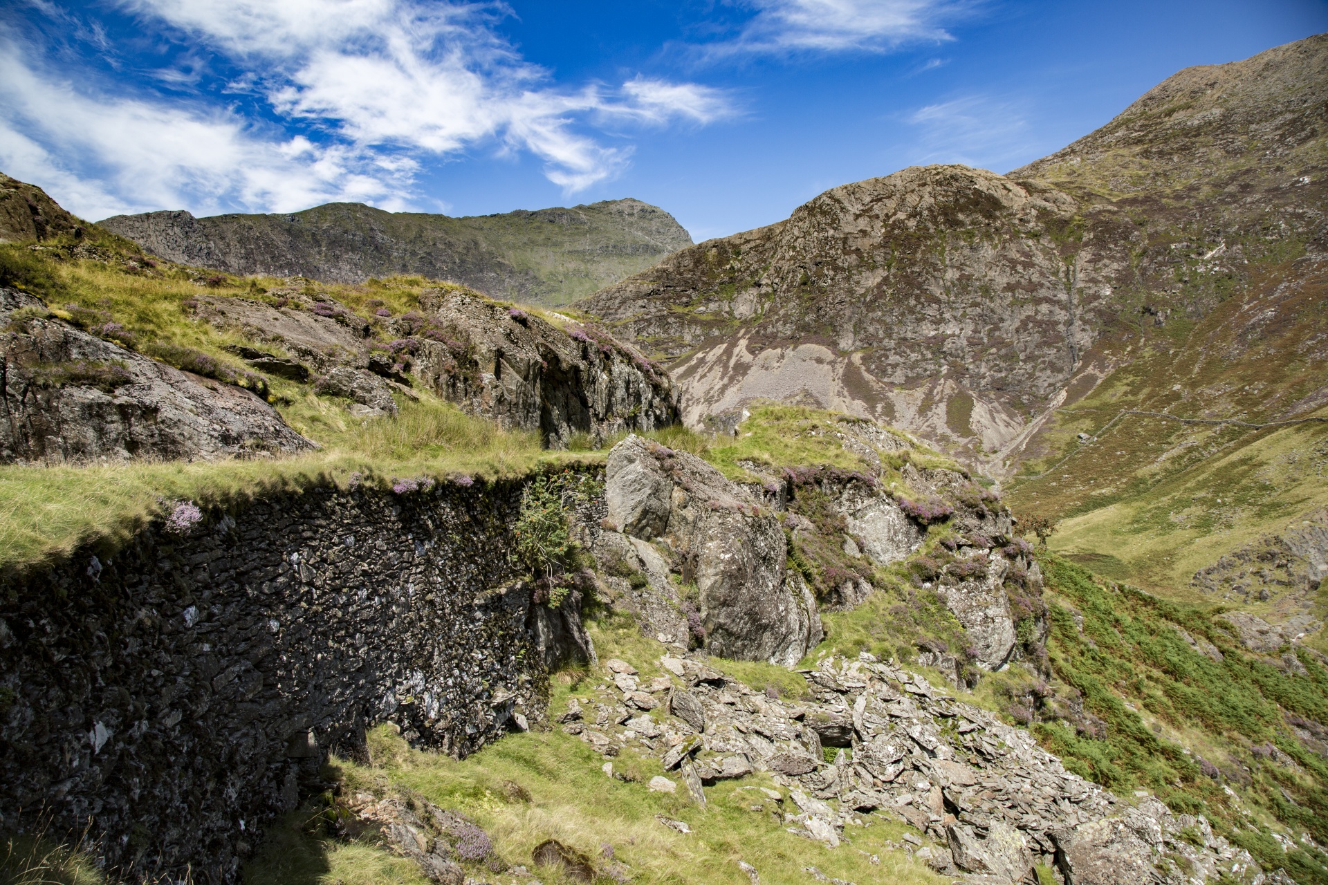 snowdonia valley welsh free photo