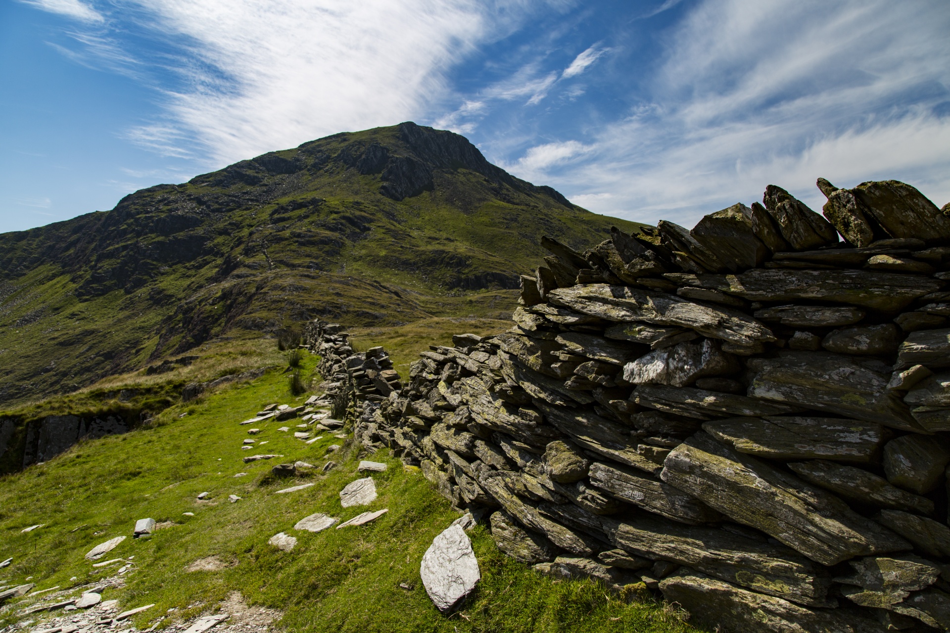 snowdonia valley welsh free photo