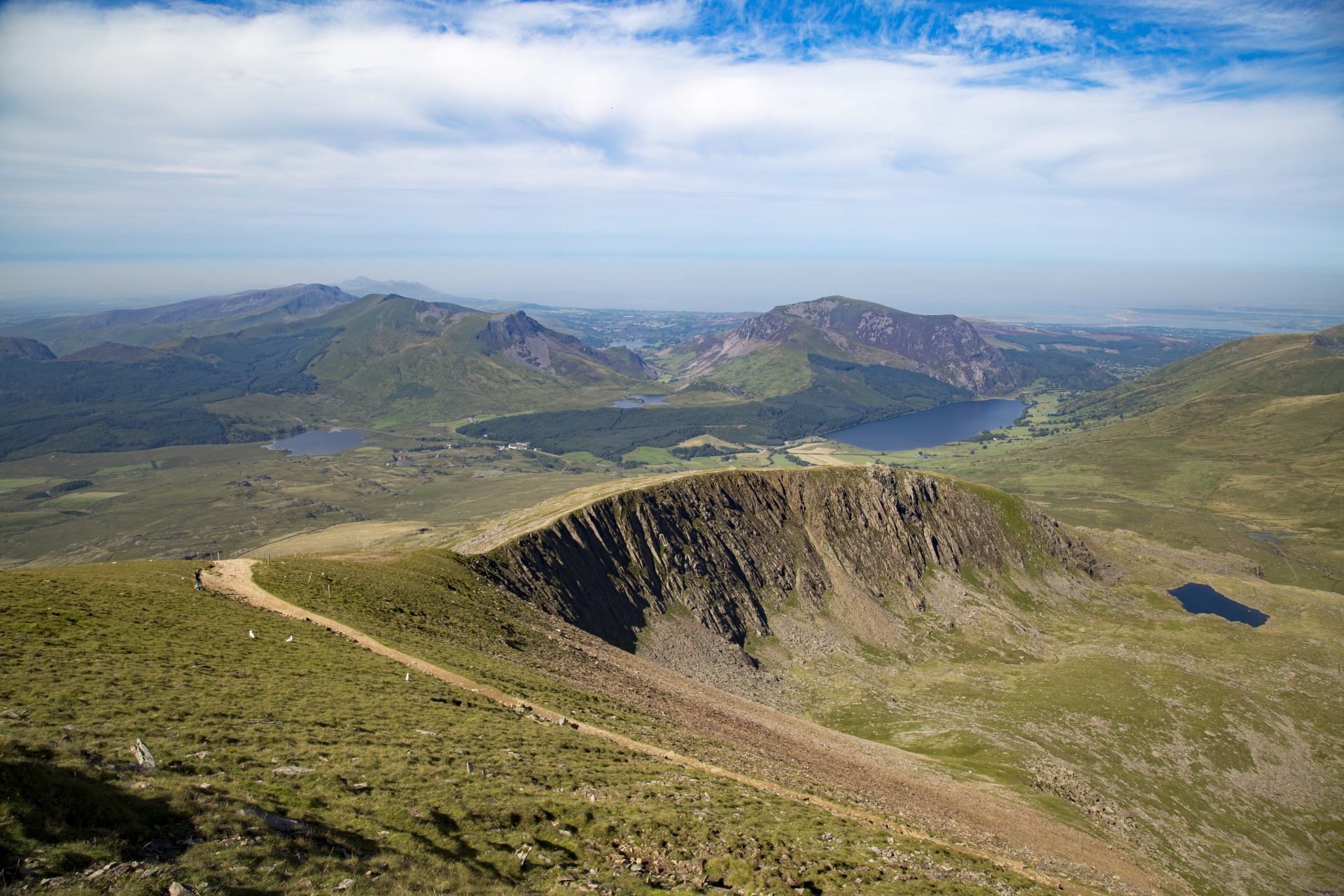 snowdonia valley welsh free photo