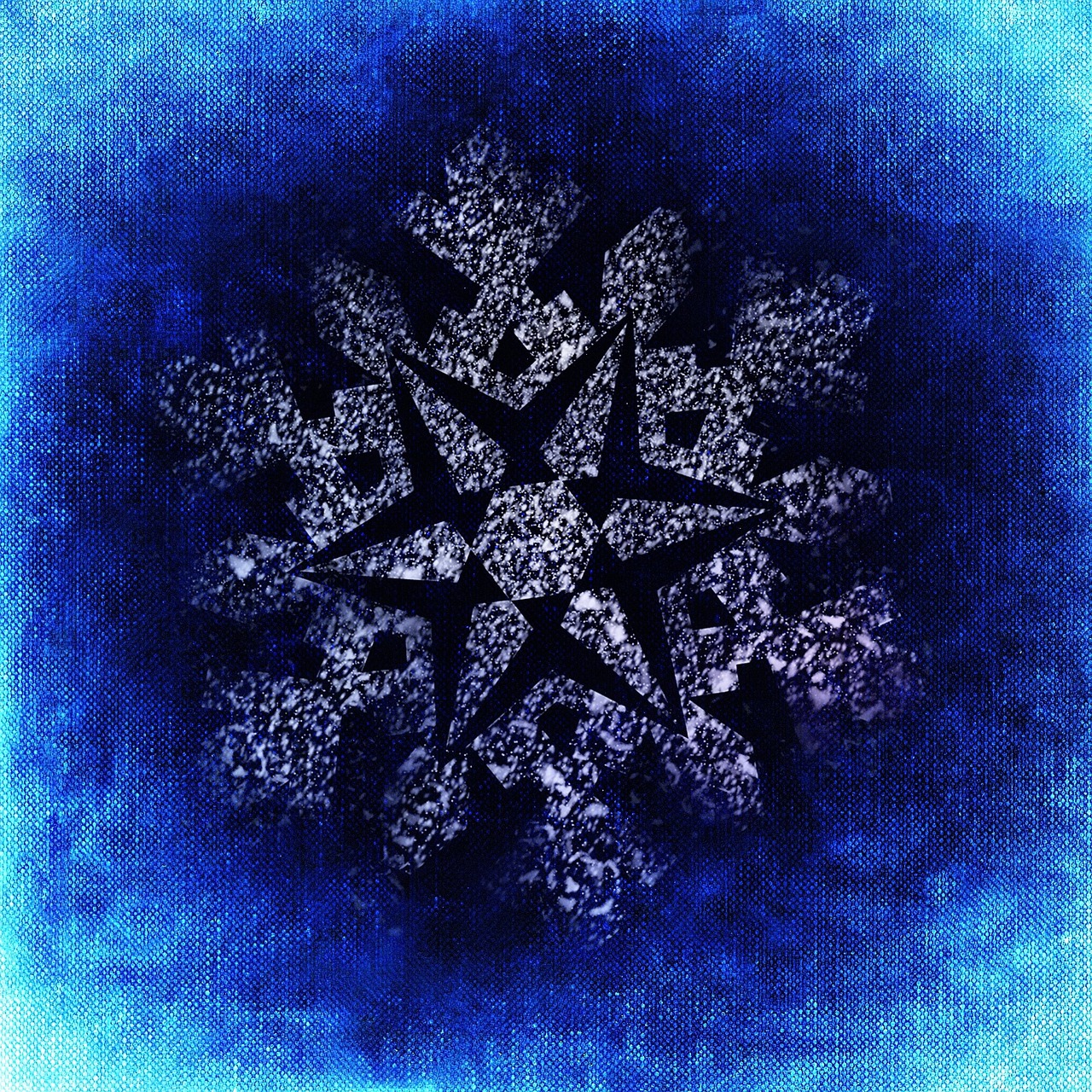 snowflake snow abstract free photo
