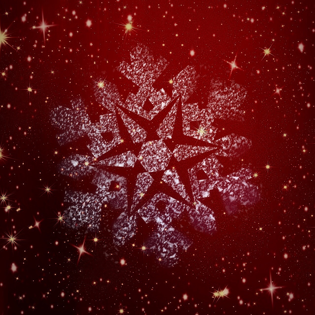 snowflake background christmas free photo