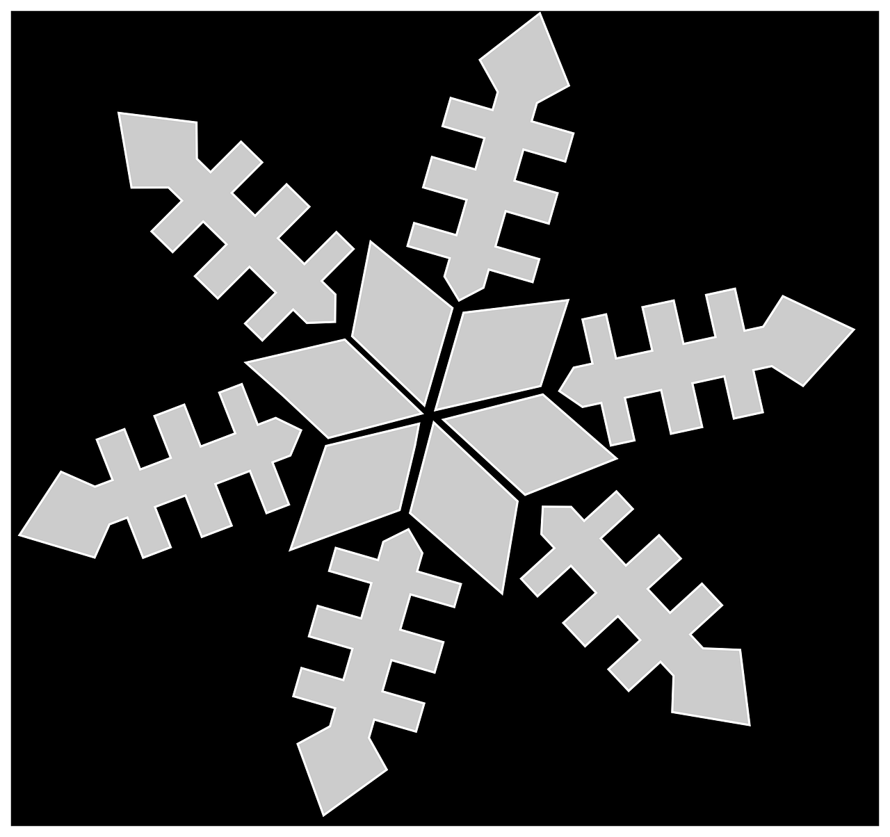 snowflake winter cold free photo