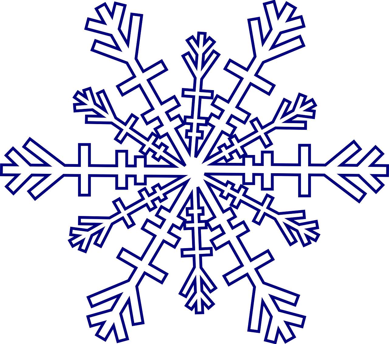 snowflake winter cold free photo