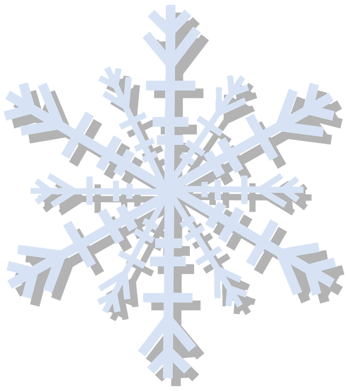 snowflake flake shape free photo