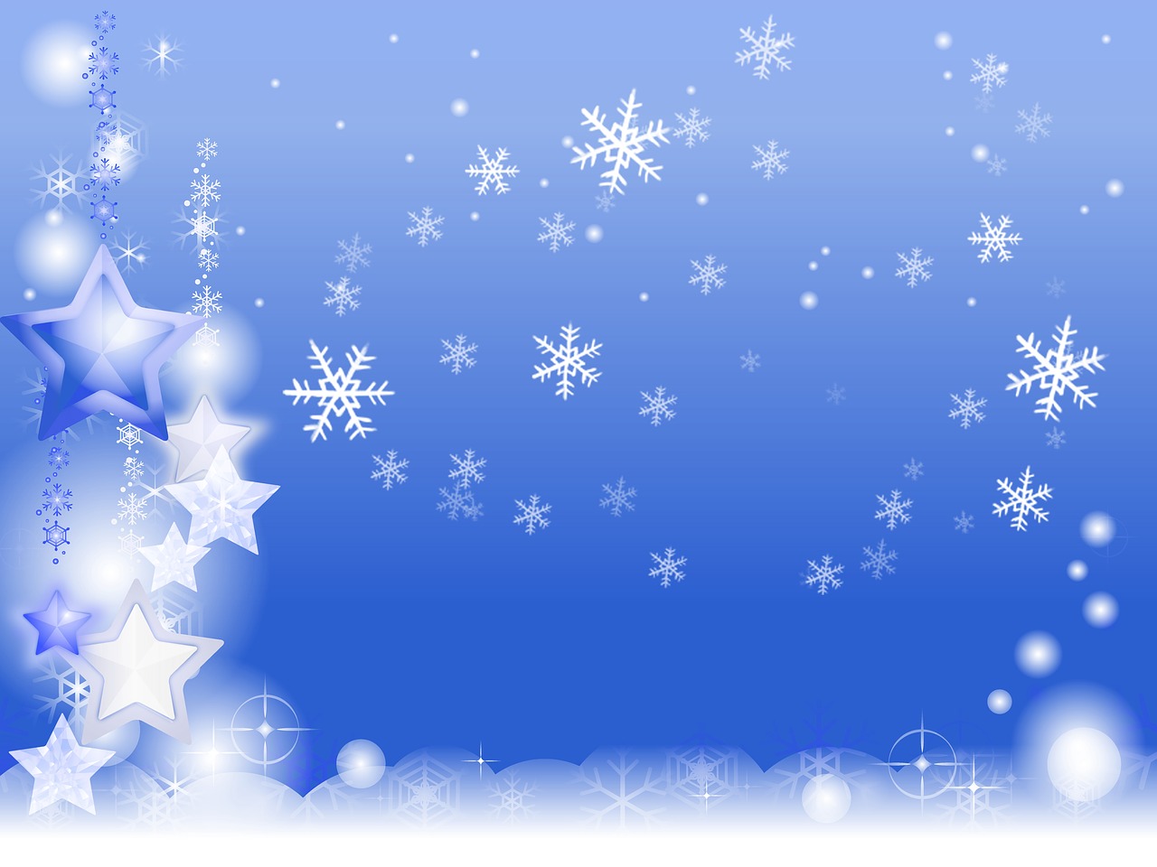 snowflake background  stars  christmas free photo
