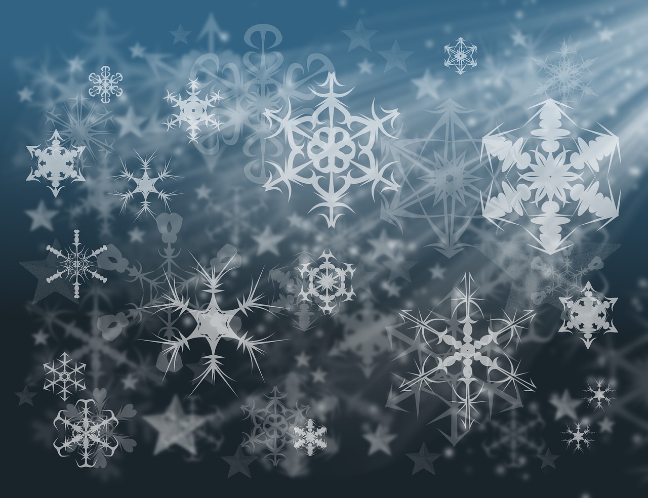 snowflakes wallpaper snow free photo
