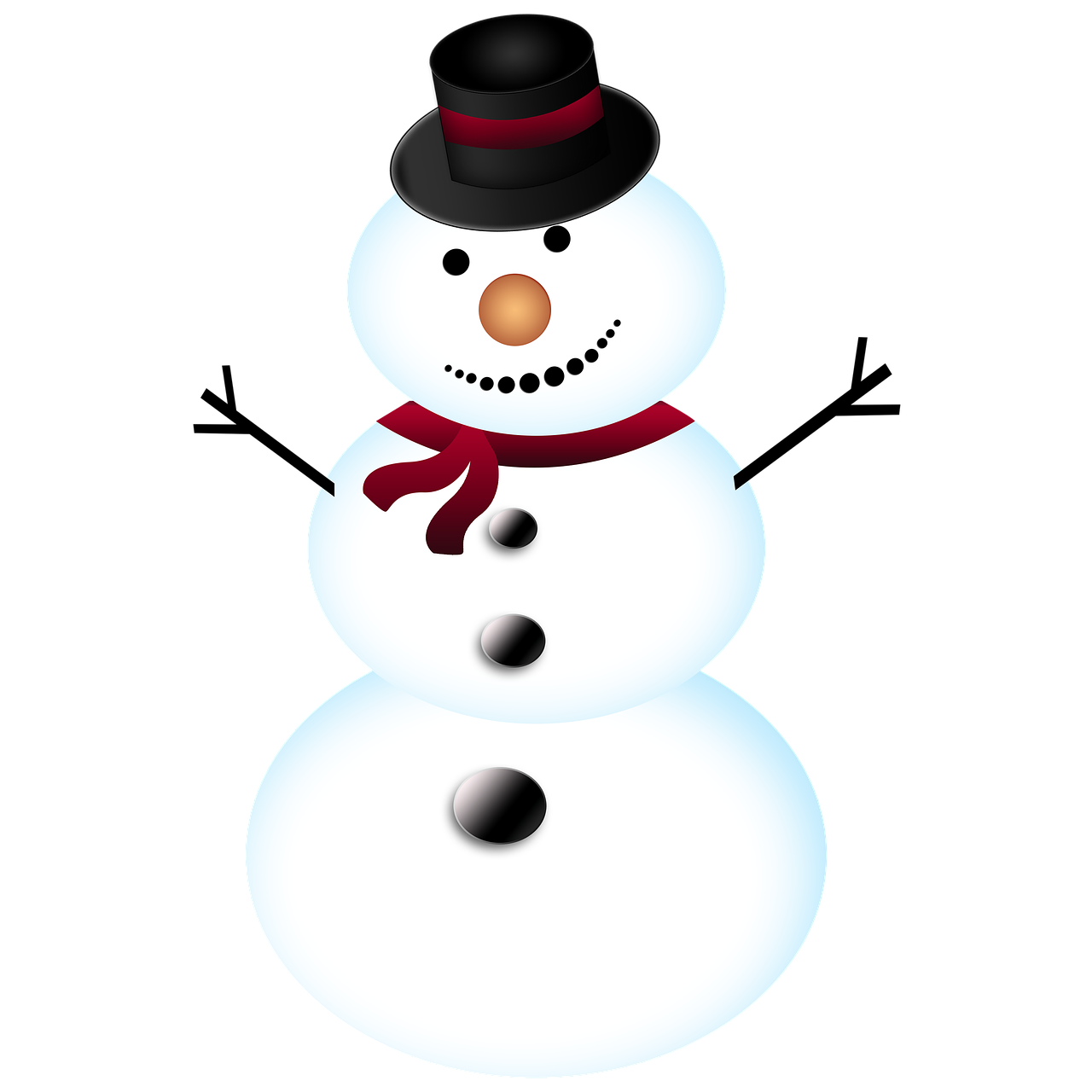 snowman design graphic free photo